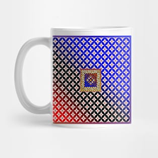 Reims cathedral mosaic Mug